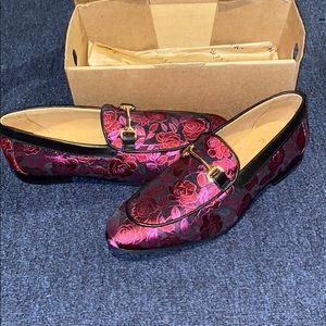 Floral Loafers